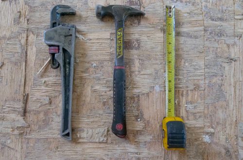 close up photo of handyman tools